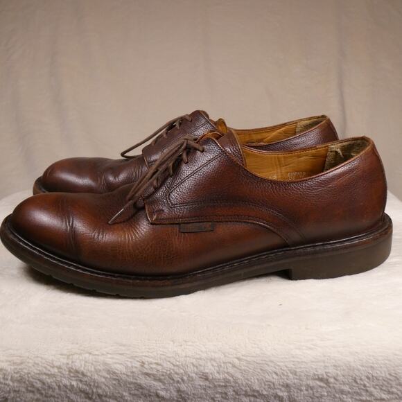 Mephisto Cognac Leather Derby Shoes Size 11 Made in France main image 9